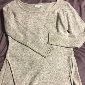 New York & Company Zipper Sweater - Sz Small